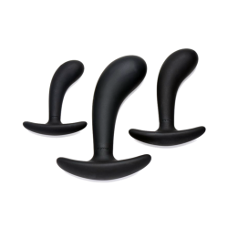 Dark Delights 3 Piece Curved Anal Trainer Set