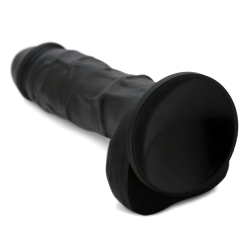 Power Pecker 7 Inch Silicone Dildo with Balls