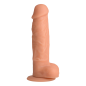 Power Pecker 7 Inch Silicone Dildo with Balls