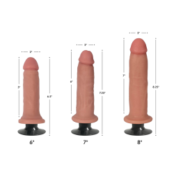 Jock Light Bareskin Vibrating Dildo
