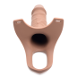 Hollow Silicone Dildo Strap-on