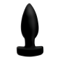 The Taper 10X Smooth Silicone Remote Control Vibrating Butt Plu
