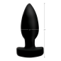 The Taper 10X Smooth Silicone Remote Control Vibrating Butt Plu