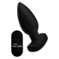 The Taper 10X Smooth Silicone Remote Control Vibrating Butt Plu