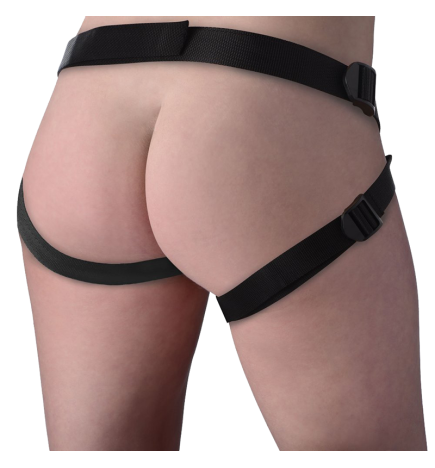 Seducer 7 inch Silicone Dildo with Harness