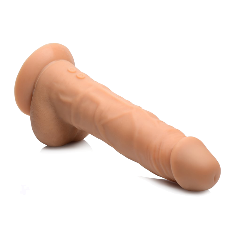 Power Pounder Realistic Thrusting Silicone Dildo