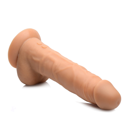 Power Pounder Realistic Thrusting Silicone Dildo