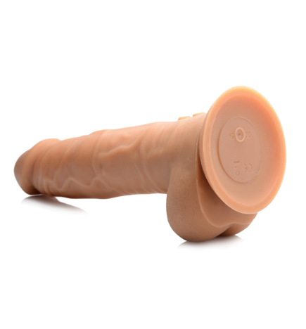 Power Pounder Realistic Thrusting Silicone Dildo