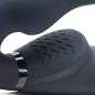 Ergo-Fit Twist Inflatable Vibrating Strapless Strap-on (Black)
