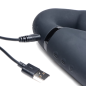 Ergo-Fit Twist Inflatable Vibrating Strapless Strap-on (Black)