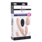 Ergo-Fit Twist Inflatable Vibrating Strapless Strap-on (Beige)