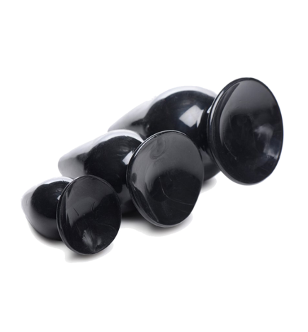 Triple Cones 3 Piece Anal Plug Set