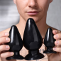 Triple Cones 3 Piece Anal Plug Set