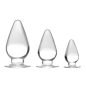 Triple Cones 3 Piece Anal Plug Set