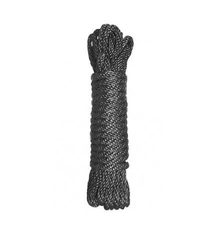 Premium Black Nylon Bondage Rope