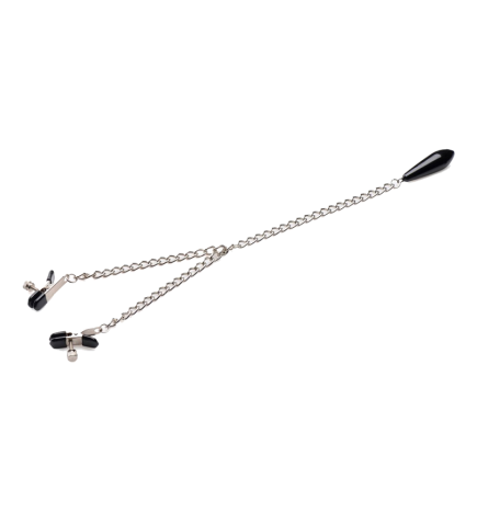 Titty Taunter Nipple Clamps with Weighted Bead