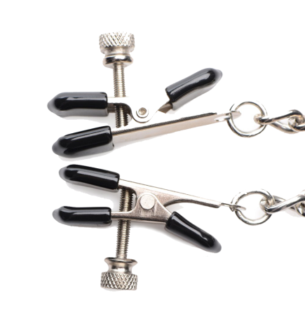 Titty Taunter Nipple Clamps with Weighted Bead