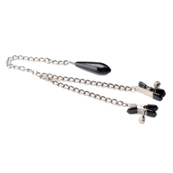 Titty Taunter Nipple Clamps with Weighted Bead