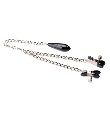 Titty Taunter Nipple Clamps with Weighted Bead