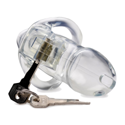 Clear Captor Chastity Cage