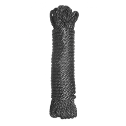 Premium Black Nylon Bondage Rope