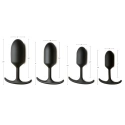 Premium Silicone Weighted Anal Plug
