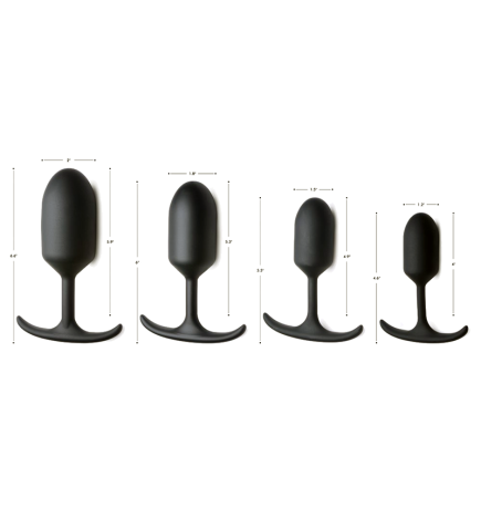 Premium Silicone Weighted Anal Plug