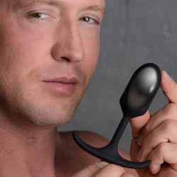 Premium Silicone Weighted Anal Plug