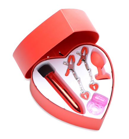 Passion Heart Gift Kit with Heart Gift Box