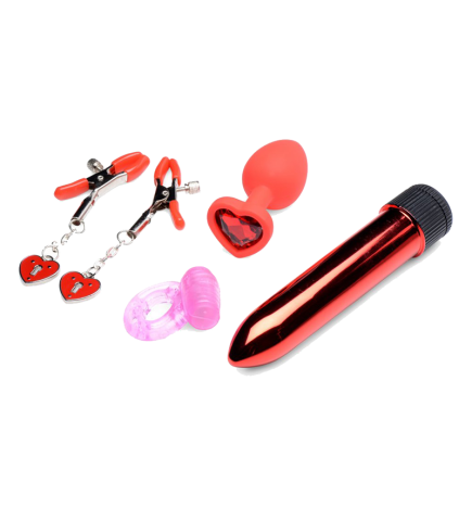 Passion Heart Gift Kit with Heart Gift Box