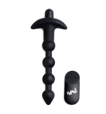 Remote Control Vibrating Silicone Anal Beads
