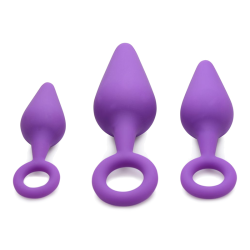 Rump Ringers 3 Piece Silicone Anal Plug Set