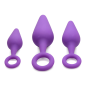 Rump Ringers 3 Piece Silicone Anal Plug Set