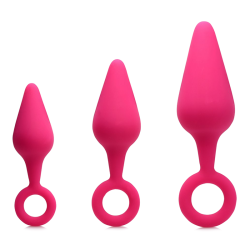 Rump Ringers 3 Piece Silicone Anal Plug Set