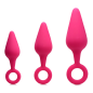 Rump Ringers 3 Piece Silicone Anal Plug Set