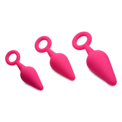 Rump Ringers 3 Piece Silicone Anal Plug Set