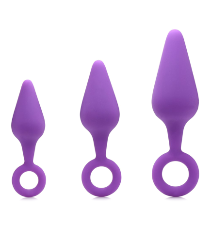 Rump Ringers 3 Piece Silicone Anal Plug Set