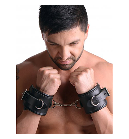 Strict Leather Padded Premium Leather Locking Restraints