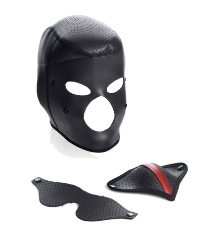 Scorpion Hood With Removable Blindfold and Face Mask