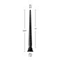 Silicone Tapered Anal Hose - 15 Inch
