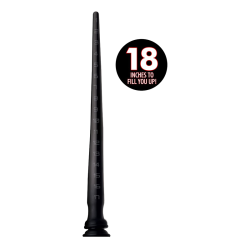 Silicone Tapered Anal Hose - 18 Inch