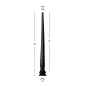 Silicone Tapered Anal Hose - 18 Inch
