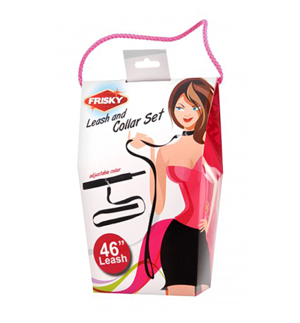 Frisky 46 Inch Leash and Collar Set