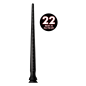 Silicone Tapered Anal Hose - 22 Inch