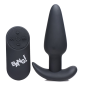 Remote Control 21X Vibrating Silicone Butt Plug