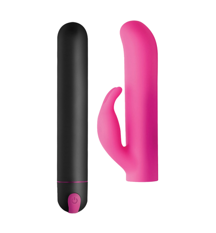 XL Silicone Bullet and Rabbit Sleeve