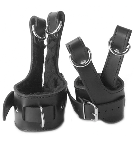Strict Leather Fleece Lined Suspension Cuffs