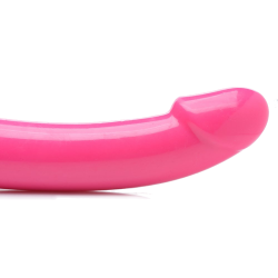 7X Revolver Slim 8 inch Vibrating Strapless Strap-on