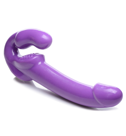 7X Revolver 2 Inch Thick Vibrating Strapless Strap-on