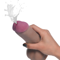 Dual Density Squirting Dildo - 7 Inch